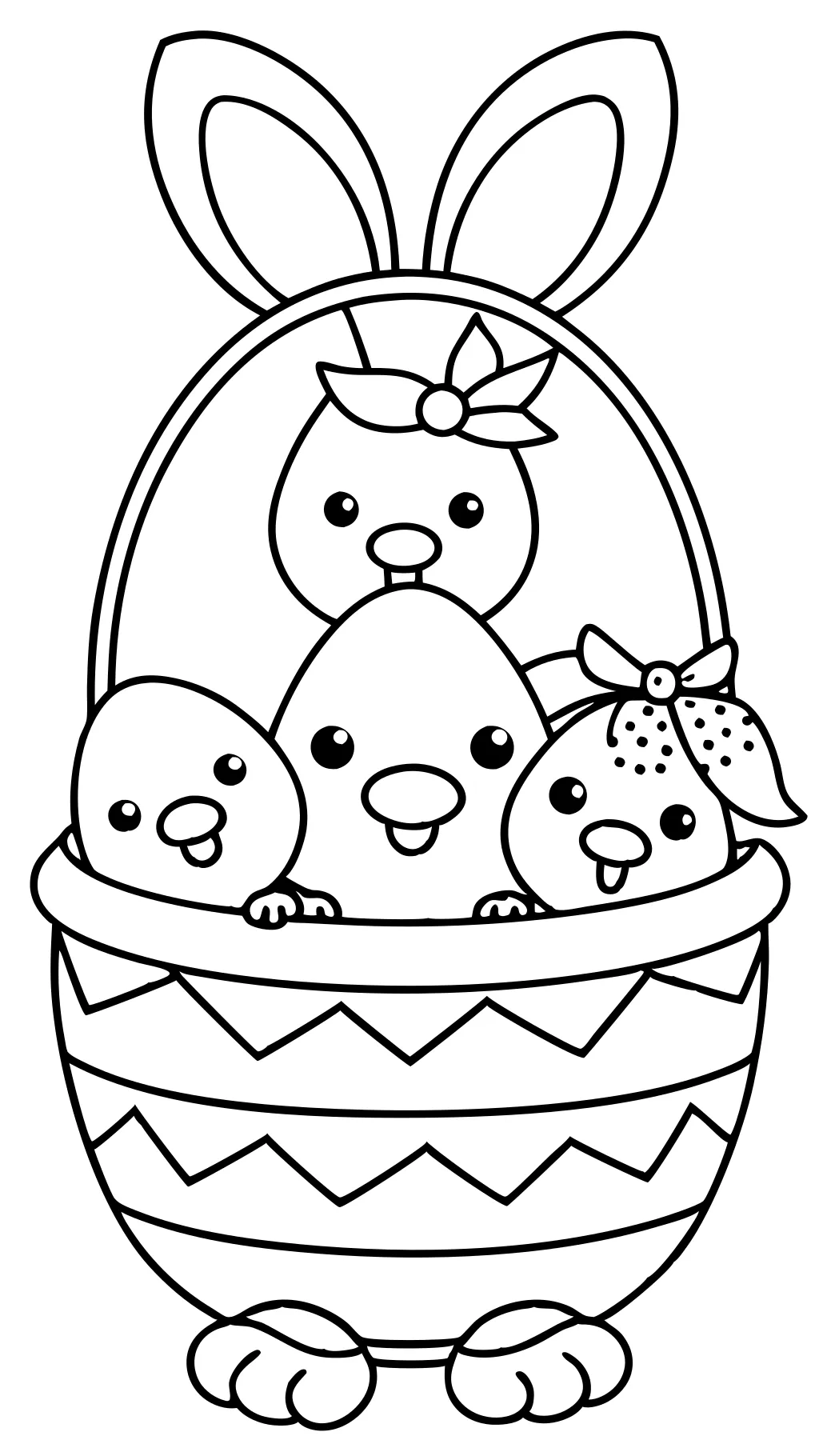 easter preschool coloring pages